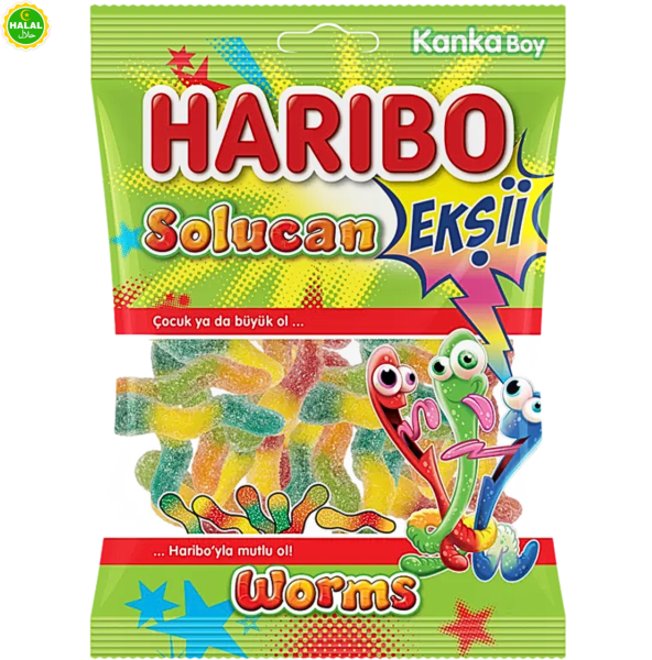 HARIBO - Solucan Ekşi HALAL 70g